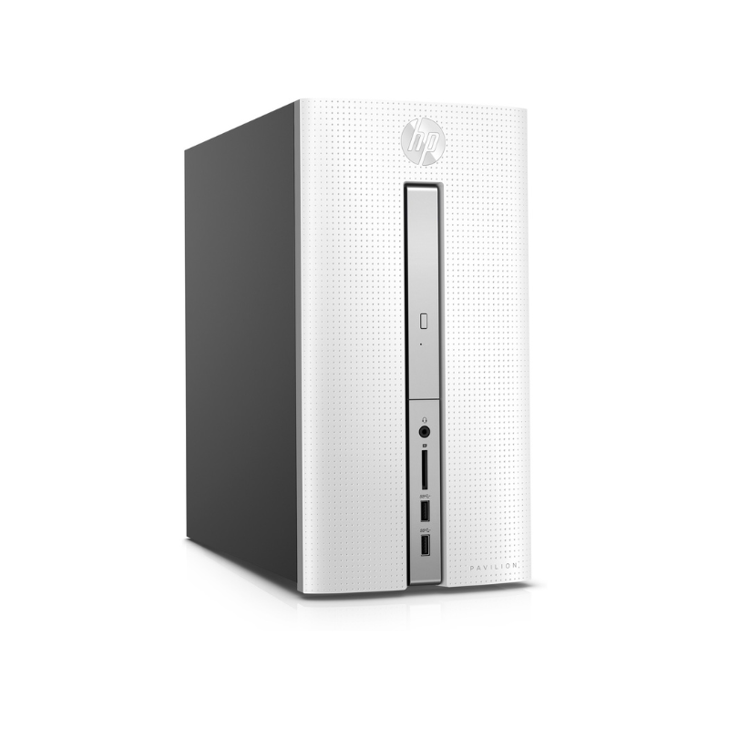 HP Pavilion 570-P048A Desktop PC - AMD A8/8GB RAM/128GB SSD + 1TB HDD/ Nividia GT720/Windows 11 Home - 2CC72AA