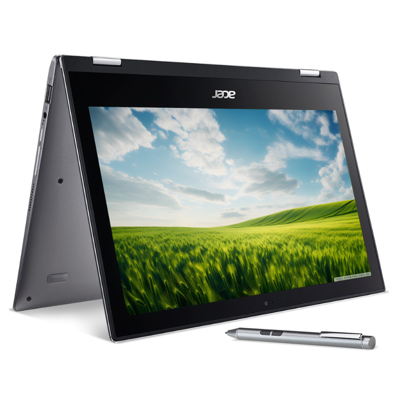 Acer Spin 1 SP111-32N-P2V5 11.6" 2-in-1 Laptop - Intel Pentium N4200/64GB eMMc/4GB RAM/Windows 11 Pro with Stylus Pen- NX.GRMSA.010