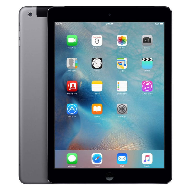 Refurbished Apple iPad Air 32GB, Wi-Fi + Cellular (Space Grey) - A1475 | 90 Days Warranty