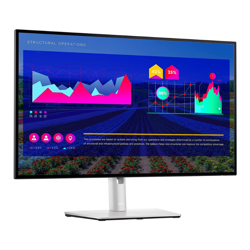 Dell UltraSharp 27" Monitor QHD LED IPS Panel/60Hz Refresh Rate/16:9 Aspect Ratio - U2722D