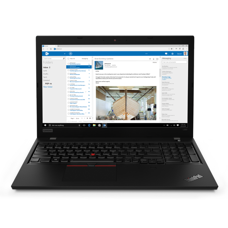 Lenovo ThinkPad L590 15.6" Full HD Laptop - Intel Core i5-8365U/8GB RAM/256GB SSD/Windows 11