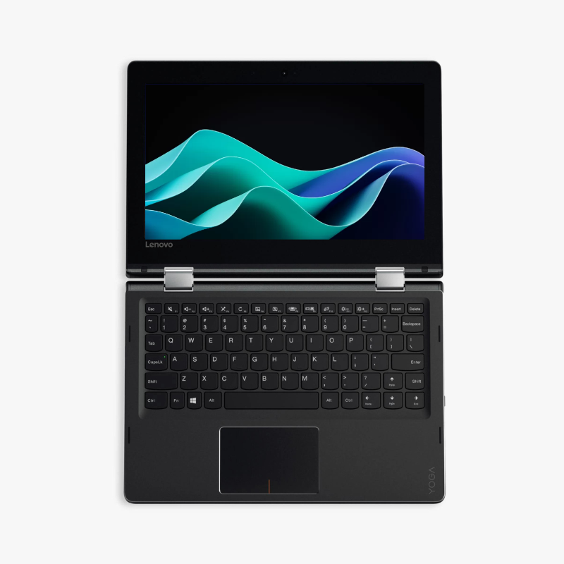 Lenovo Yoga 310-11lAP HD 2-in-1 Laptop Intel Celeron N3350/4GB RAM/64GB eMMc/Windows 11 Pro- 80U2006KAU
