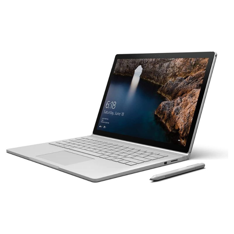 Microsoft Surface Book 13.5" 2-in-1 - Intel Core i5-6300U/128GB SSD/8GB/Windows 11 Pro with Stylus-CR9-00001
