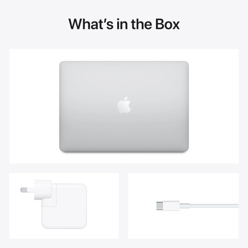 Apple 13.3" Macbook Air A2337 - M1 SoC/8GB RAM/256GB SSD/OS Sonoma- MGN63X/A