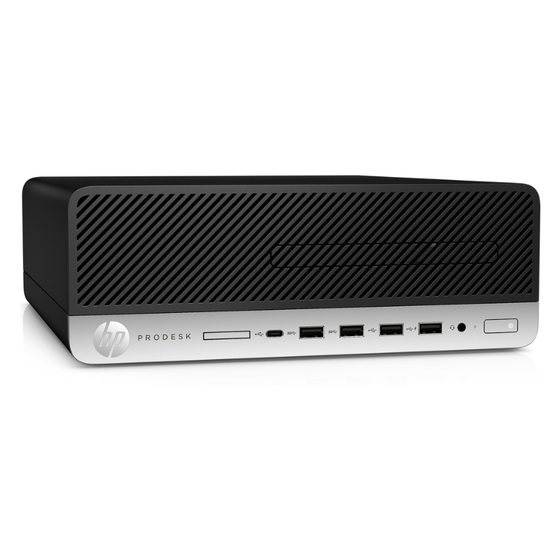 Micro Formactor Desktop HP Prodesk 600 G5 Small Form Factor Desktop PC- Intel Core i5-8500/256 ...