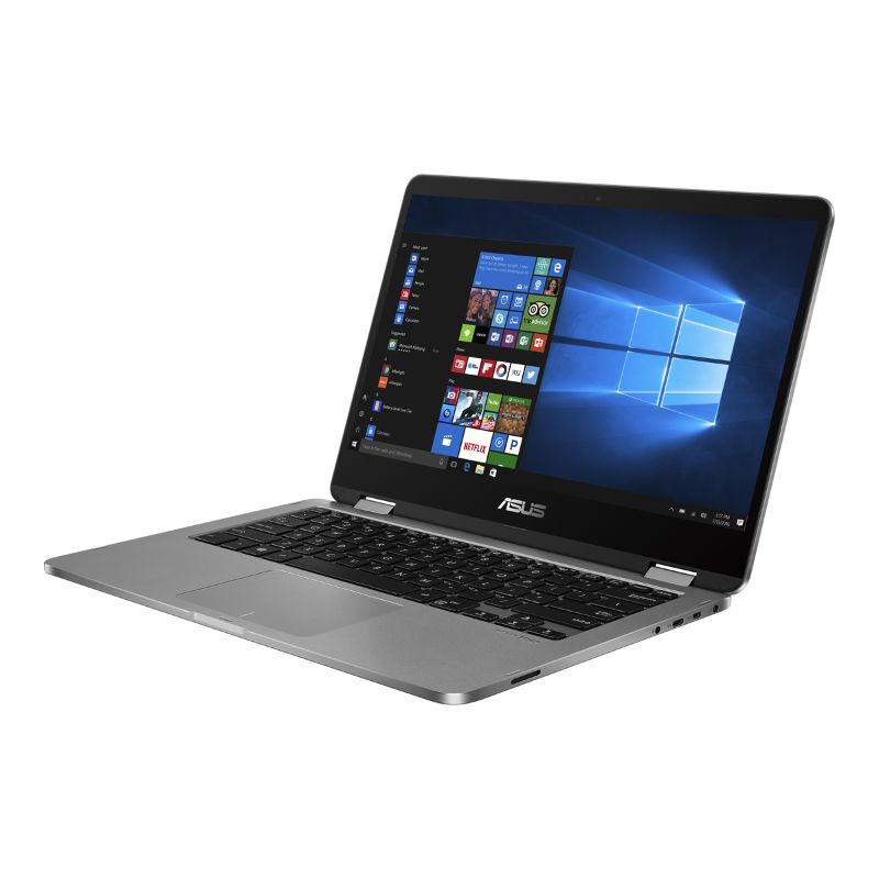 ASUS Vivobook Flip 14 2 in 1 Laptop - Intel Celeron N4000/128GB SSD/4GB/Windows 11-TP401MA-BZ158TS