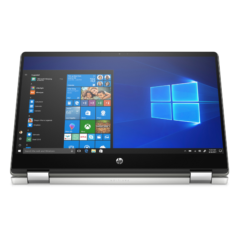 HP Pavilion x360-14-dh0025tu 14" FHD Touch Laptop - Intel Core™ i3-8145U/16GB RAM/256GB SSD /Windows 11 - 6QX70PA