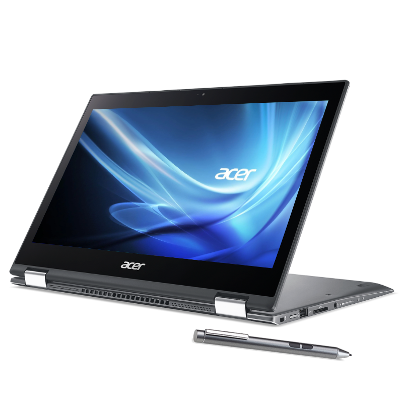 Acer Spin 5 SP513-52N-58E1 13.3" 2-in-1 Laptop- 8th Gen Intel Core i5/256GB SSD/8GB RAM/Windows 11-NX.GR7SA.005 includes Stylus Pen