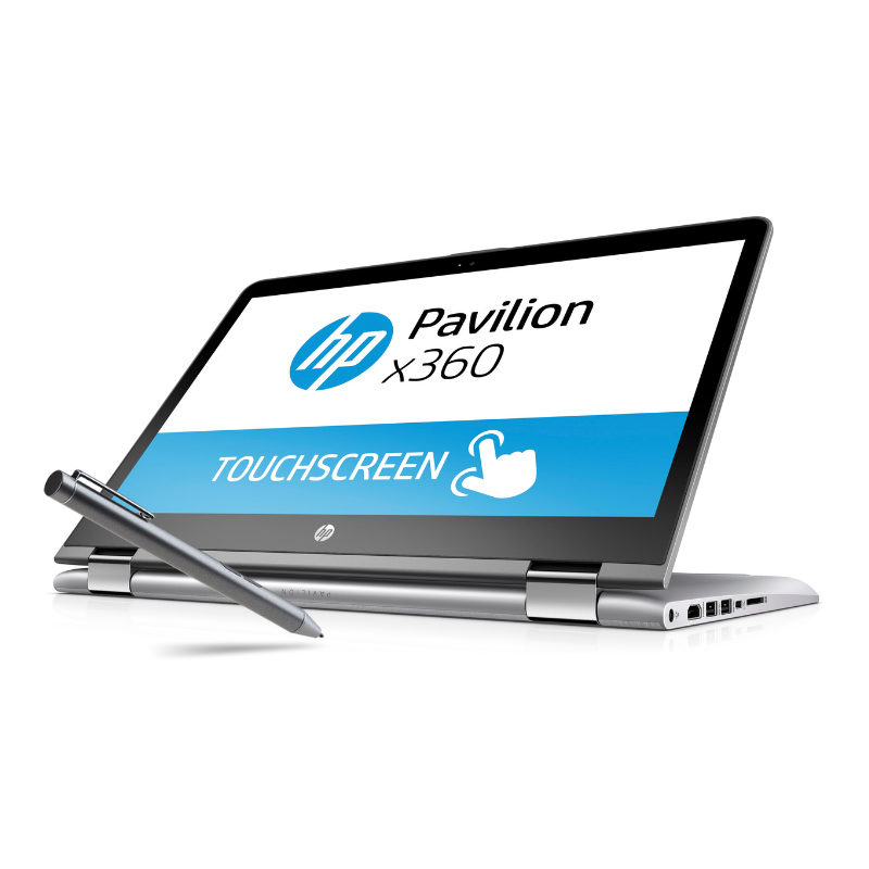 HP Pavilion x360-14-ba120TX 8th Gen Core™ i7-8550U/128GB SSD+1TB HDD/8GB RAM/Nvidia 940MX/Windows 11 2XY23PA includes STYLUS PEN