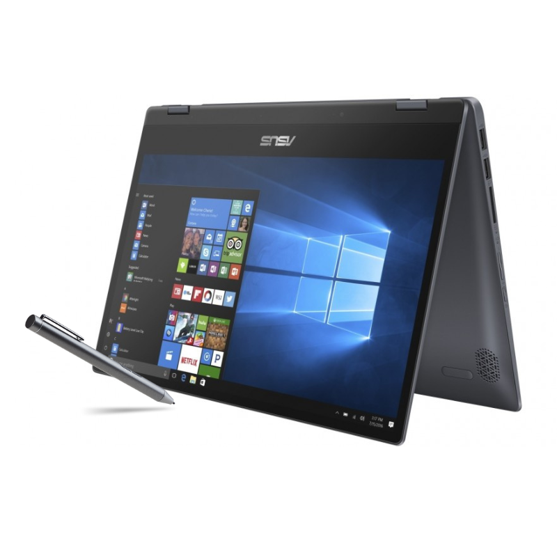 ASUS VivoBook Flip 14  -8th Gen Intel Core i7/256GB SSD/8GB RAM/Windows 11- TP412UA-EC114T includes Stylus