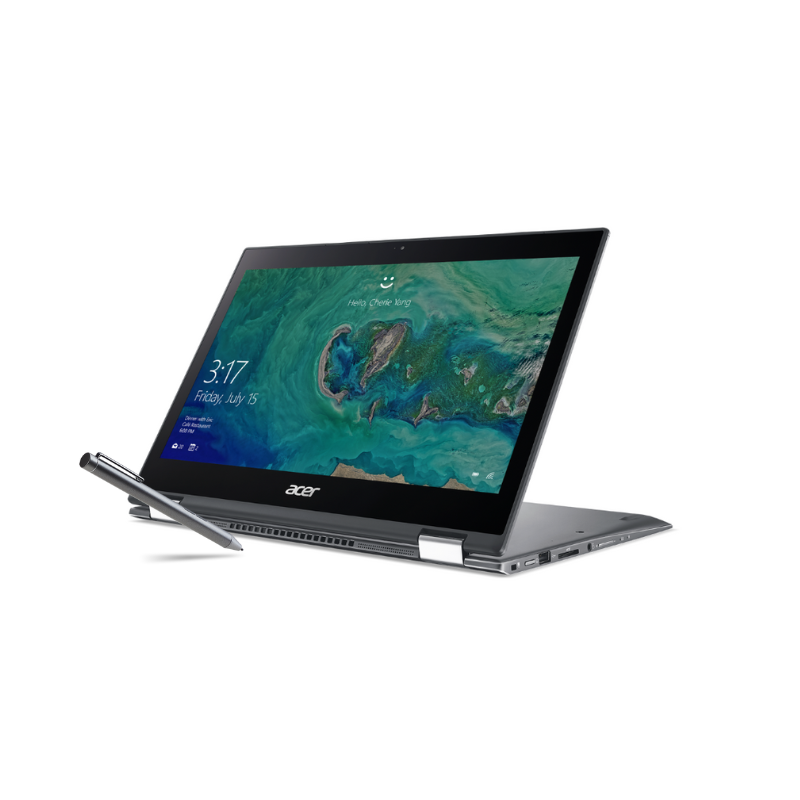 Acer Spin 5 SP513-52N-58E1 13.3" 2-in-1 Laptop - 8th Gen Intel Core i5/128GB SSD/8GB RAM/Windows 11-NX.GR7SA.005 includes Stylus Pen
