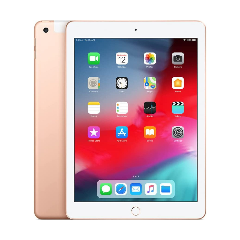 Apple iPad 6th Gen A1954 9.7" Wifi + 4G Cellular/32GB/Gold/90 Days Warranty