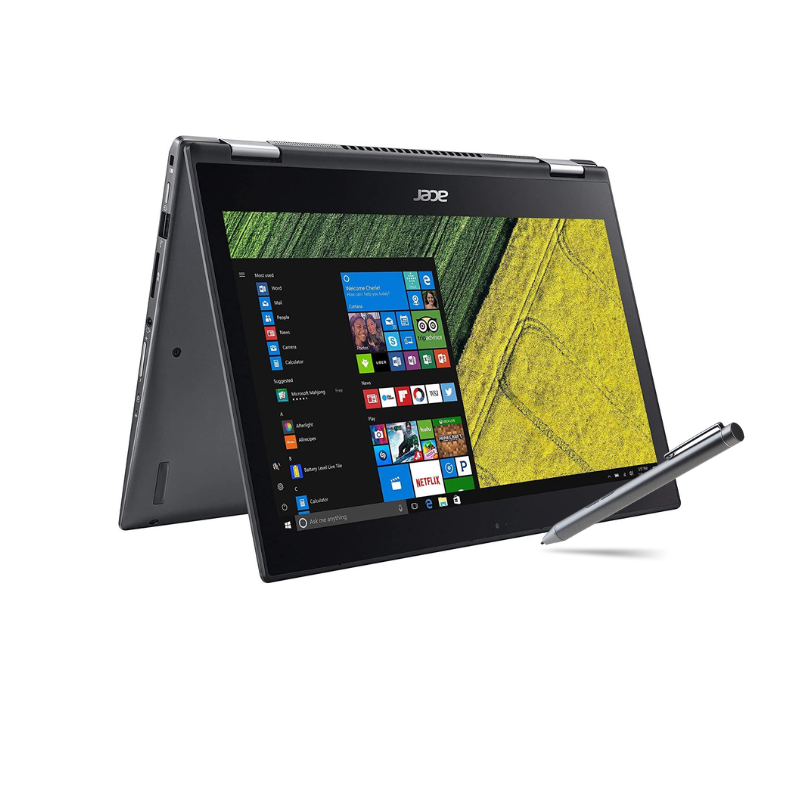Acer Spin 5 SP513-53N-70DT 13.3" 2-in-1 Laptop - 8th Gen Intel Core i7/512GB SSD/8GB RAM/Windows 11-NX.H62SA.003 includes Stylus Pen